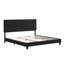 Cadre de lit grand format avec rangement - Lit de rangement relevable avec tête de lit moderne à oreilles, ports USB-1292648708