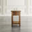 Abbeville Transitional Rustic Wood USB Charging End Table with Storage