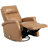 Dianela 32" Top Grain Leather Manual Swivel Glider Recliner with Rolled Arms-102402389