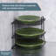Buckingham 3 Tier Corner Plate Rack Kitchen Cupboard Tidy Storage Organiser-797322368