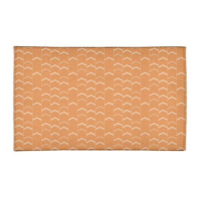 Chenille Chevron Indoor Rug