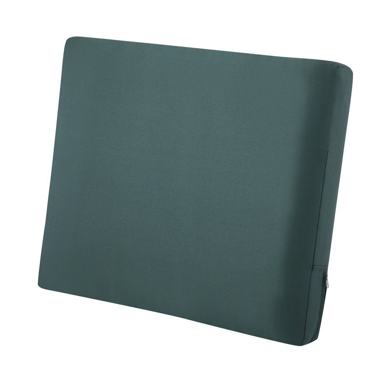 Jaylon Outdoor 4'' Cushion Cover, 4" H x 21" W x 20" D, Mallard Green