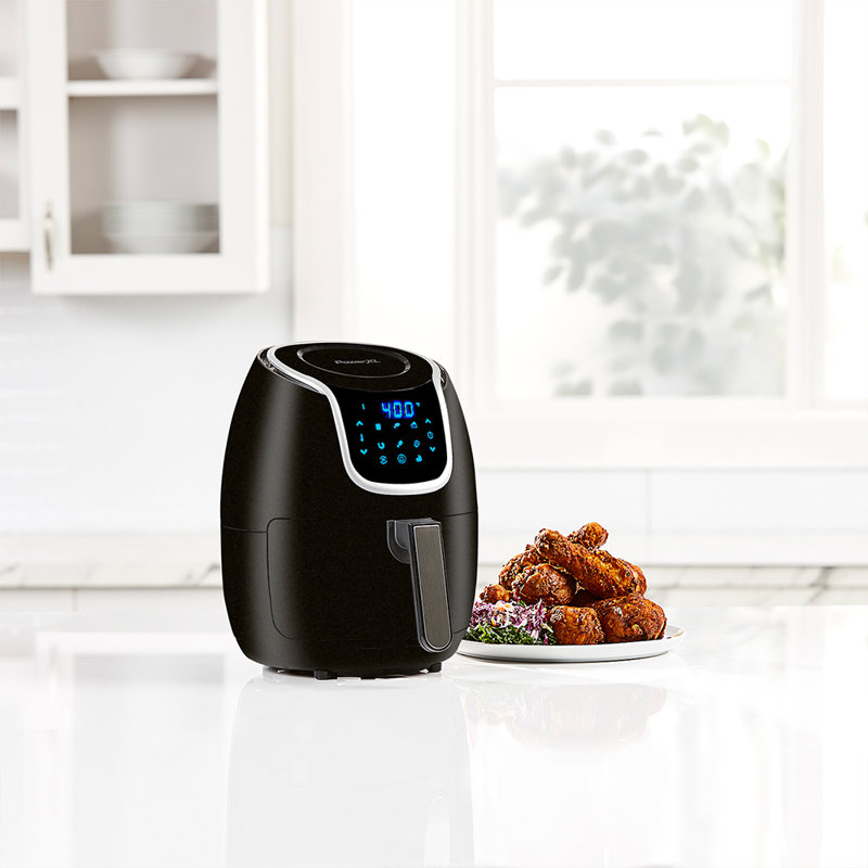 PowerXL Vortex Air Fryer 5 QT, Noir