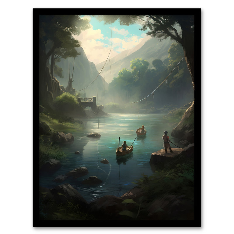 Actrice Single Picture Frame Print