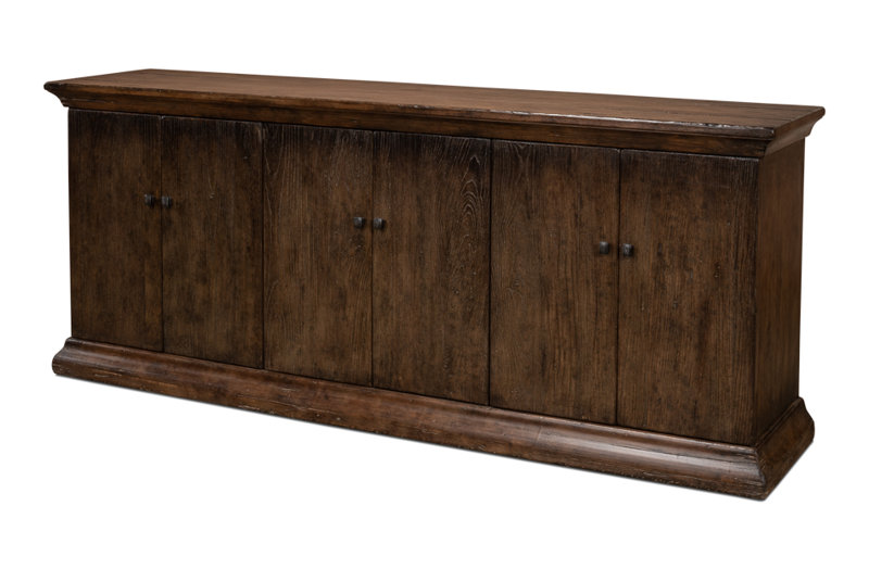 Provincial 87'' W Solid Wood Sideboard