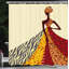 Rideau de douche et crochets African Girl Decor-474928802