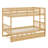Bunk Bed With Trundle, Featuring Ladder And Safety Guardrails-597630361
