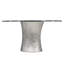 Serpentine Round Glass Dining Table-50285851