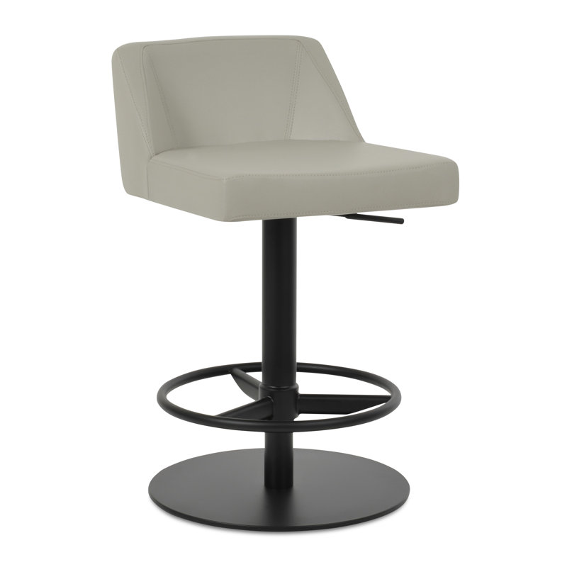 Prisma Piston Full Footrest, Light Gray, Brushed