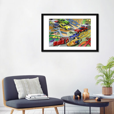 Leonia " Cartoon Racing Cars "