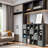 Bookshelf with Storage Bins, 20-Cube Storage Organizer Wooden Bookcase Modern Open Display Shelf-1659752023