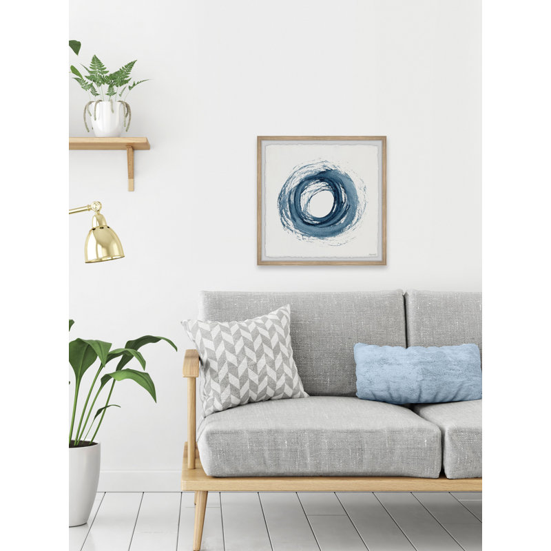 Water Drops - Single Picture Frame Painting, 45cm H x 45cm W x 3.81cm D