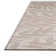 Tapis beige tissé à la machine Emmly