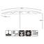 460cm Market Parasol-85515264