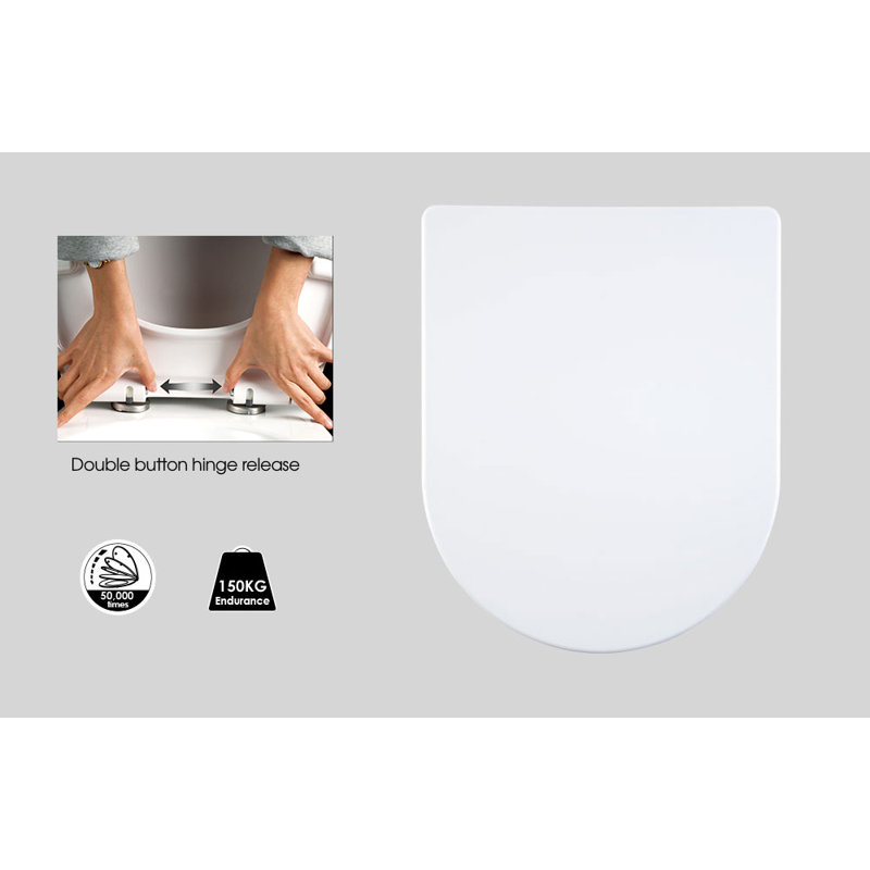 Soft Close Round Toilet Seat