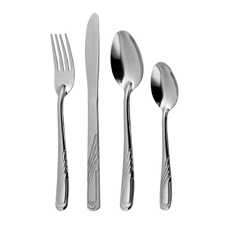 Kaleigh 16 Piece Cutlery Set Service for 4