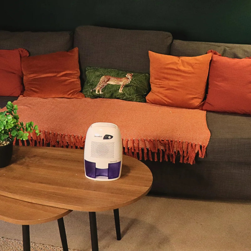 Senelux Mini Dehumidifier, 250ml per day dehumidifier with automatic shut off when full