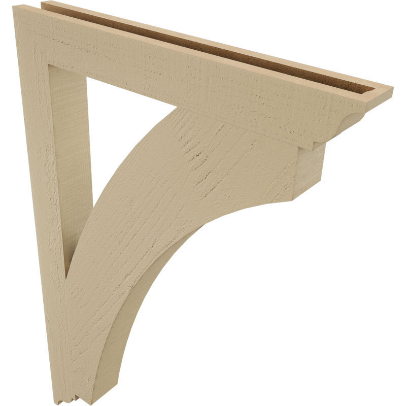 Support en bois de cèdre brut Thorton, H 40 po x l 3,5 po x P 28 po