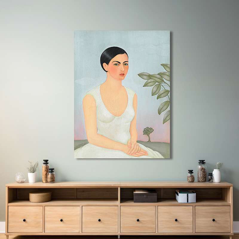 Portrait Of Cristina, My Sister by Frida Kahlo - Wrapped Canvas Print, 70 cm H x 50 cm W