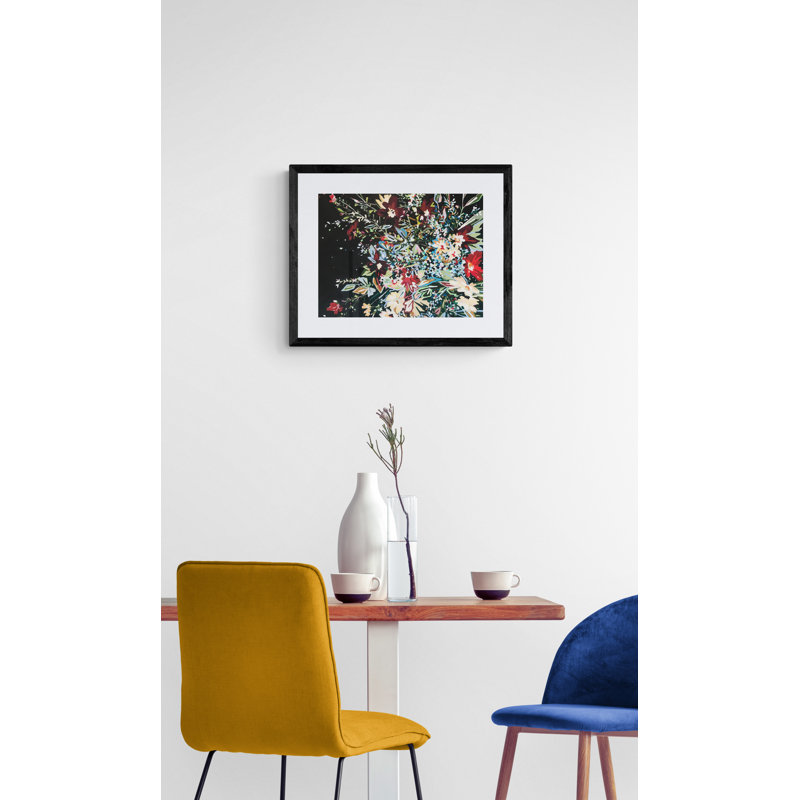 Winter 1905 Print by Mary Sullivan, Black Framed Canvas, 25" H x 33" W
