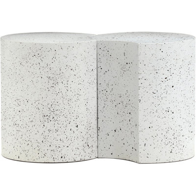 Ismah Iron Top End Table Set