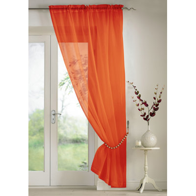 Billerica Sheer Curtain Single Panel