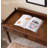 Classic Rubberwood Study Desk with Drawers-1829415241
