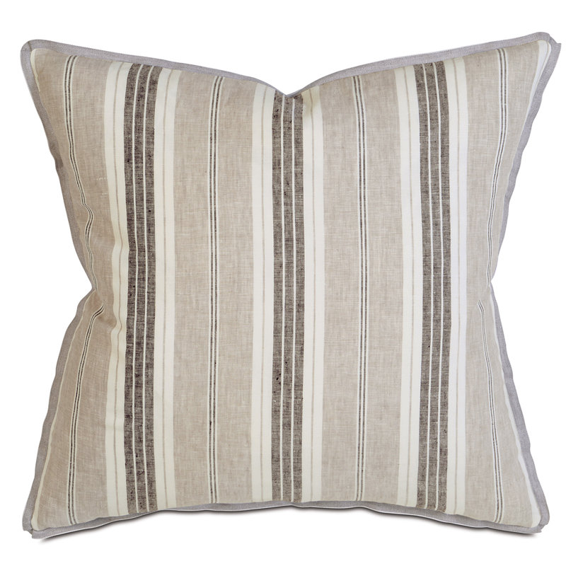 Aaron Linen Square Pillow Cover & Insert