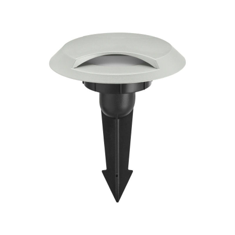 Low Voltage Silver Round Deck Light 150Lumen, 3000K