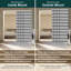 Store vertical semi-diaphane-111088756