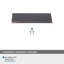 Poignées de bord en bronze huilé de centre à bord 3 po (76 mm) - paquet de 25-111778251-111778255