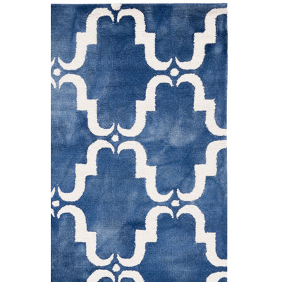 Demmer Hand Tufted Wool Geometric Rug