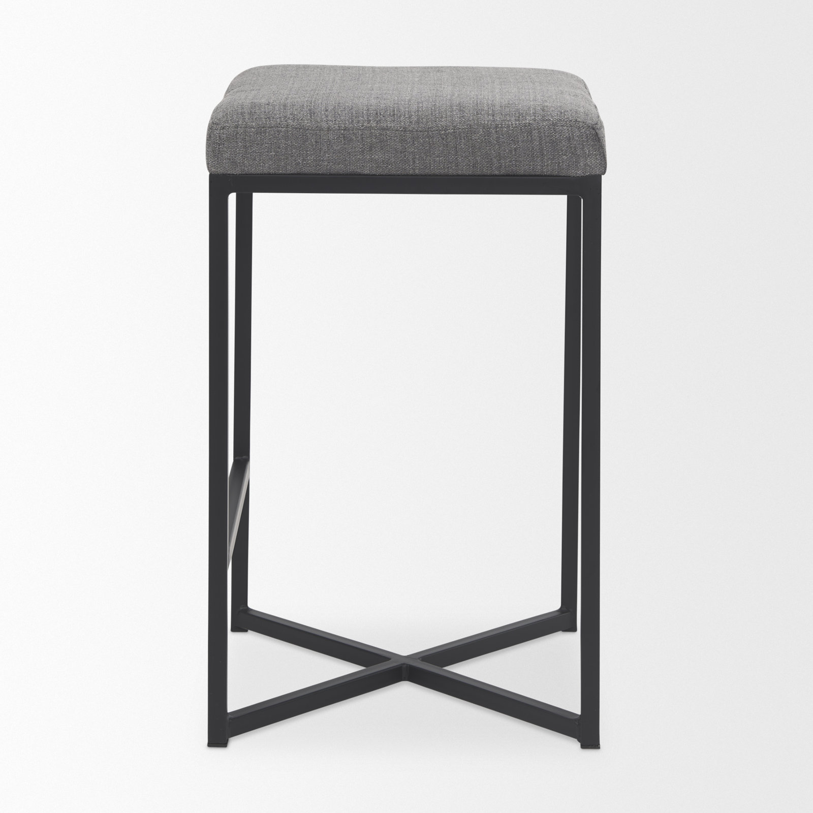 Rosetta Stool, Counter Stool (26.4" Seat Height), Gray