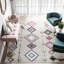 Tapis gris à motif tribal autochtone Spurgeon-32448583