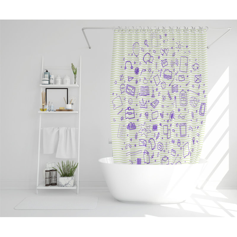 Dimitritchka Polyester Shower Curtain Set