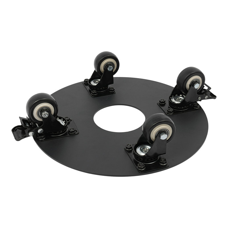 Chariot à roulettes robuste robuste avec roulettes verrouillables pour pots à plantes, jardinières et articles lourds