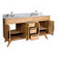 Hoult 61'' Double Bathroom Vanity-242789223