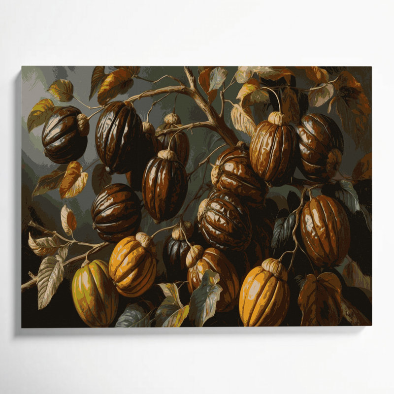 Art mural sur toile noir, H 12 po x l 18 po