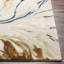 Tapis touffeté à la main à motif abstrait crème / brun clair Kavita-2119960917
