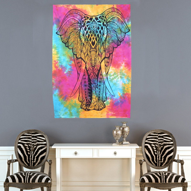 Tapisserie hippie en coton