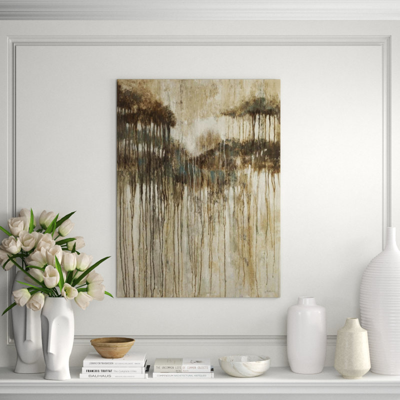 Serengeti Summer Print by Chelsea Art Studio, 63" H x 47" W x 1.5" D, Glass Coat