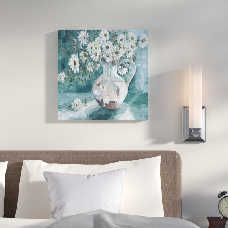 Sunshine And Daises IV by Tre Sorelle Studios - Wrapped Canvas Painting, 30 cm H x 30 cm W
