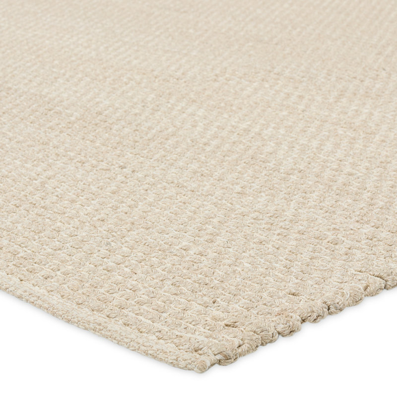 Ivory Bliss Braided 8' x 10' Handmade Reversible Synthetic Rug