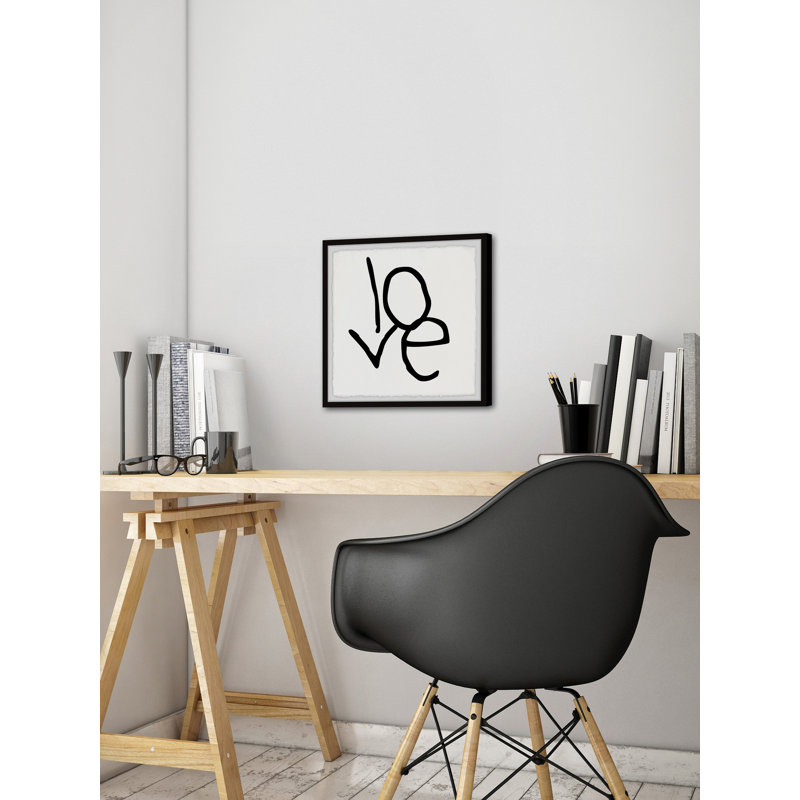 " All You Need Is Love " by Marmont Hill, 12" H x 12" W x 1.5" D