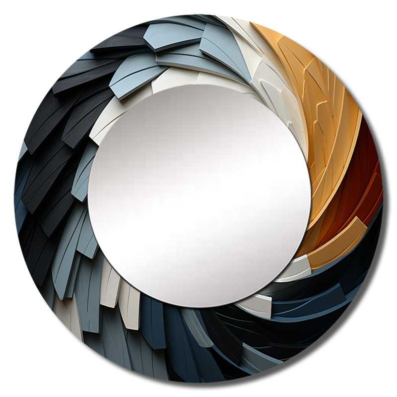 Geometric Spiral III - Abstract Spirals, 23 po x 23 po