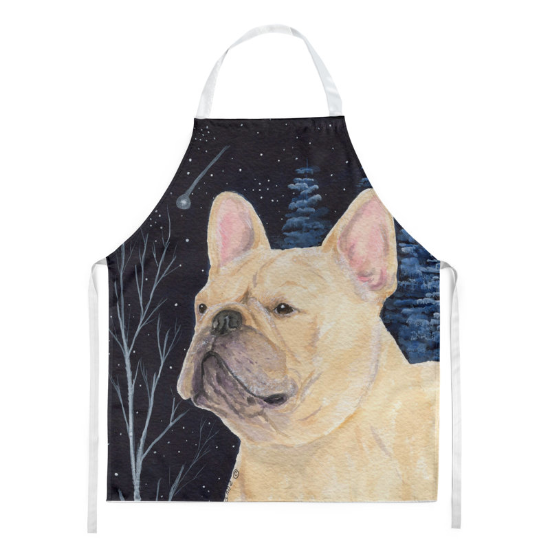 No Pattern Bib Apron