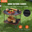Table de camping extérieure ronde 28,34 po Norty