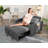 48.8" Wide Upholstered Reclining Sleeper Sofa-1465468800
