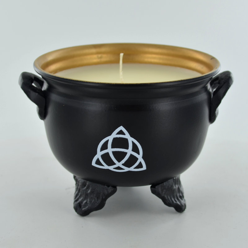 Fresh Scented Novelty Candle with Metal Holder