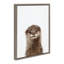 "Animal Studio Otter" par Amy Peterson, reproduction d'art sur toile encadrée-247579487